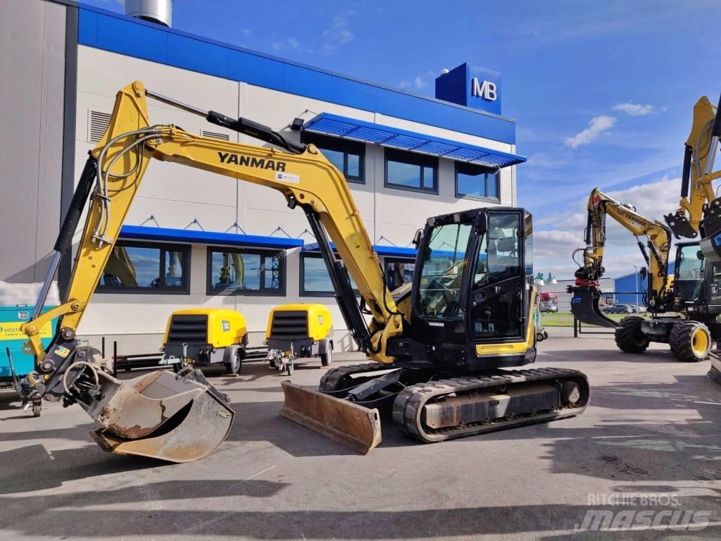 Yanmar Vio 80-1A Малые экскаваторы 7т-12т