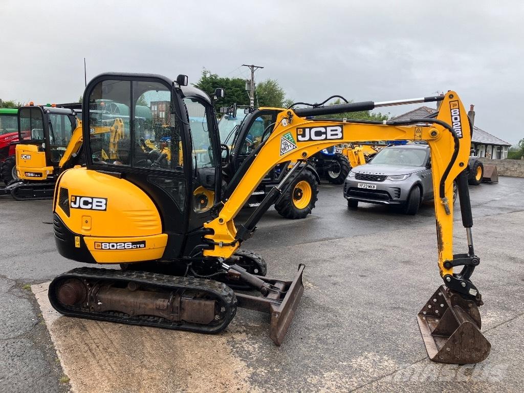 JCB 8026 CTS Мини-экскаваторы