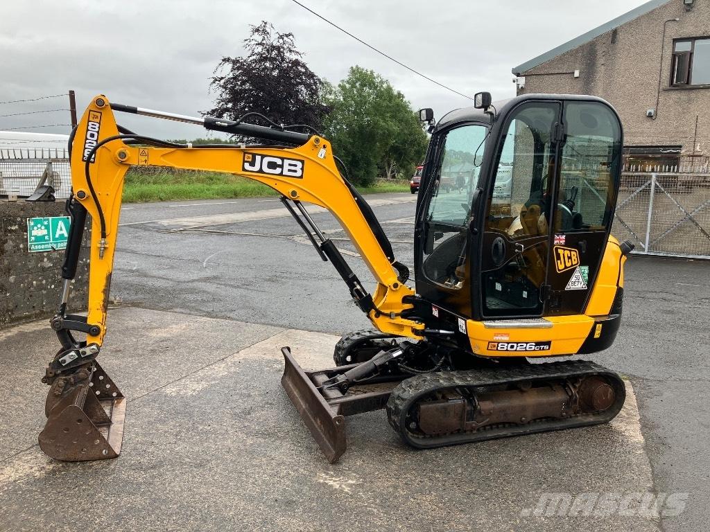 JCB 8026 CTS Мини-экскаваторы