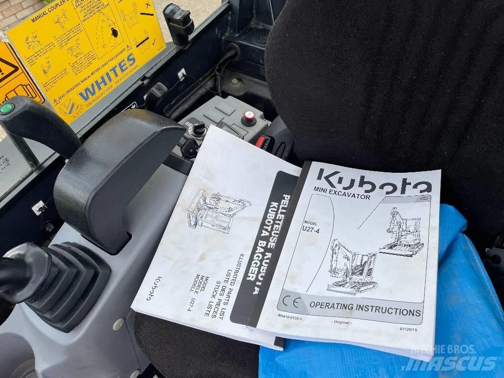 Kubota U 27-4 Мини-экскаваторы