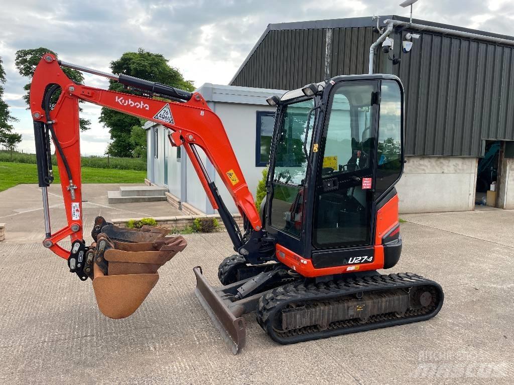 Kubota U 27-4 Мини-экскаваторы