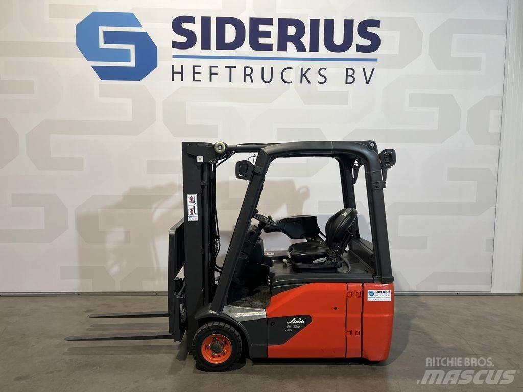 Linde E16-02 Электропогрузчики