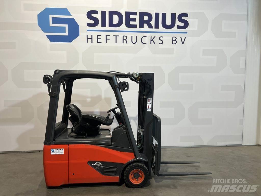 Linde E16-02 Электропогрузчики