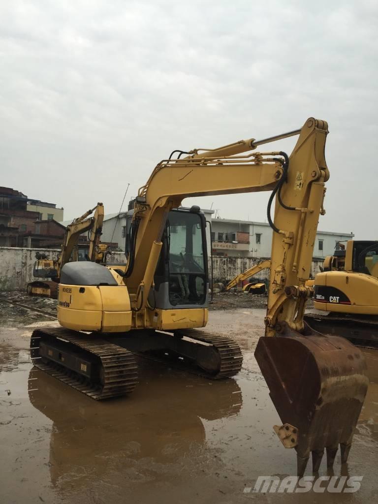 Komatsu pc78us Малые экскаваторы 7т-12т