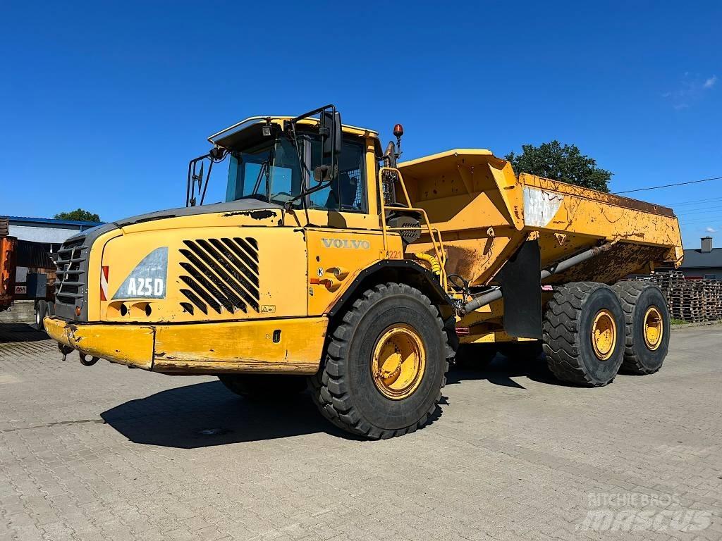 Volvo A 25 D Шарнирно-сочленённые самосвалы