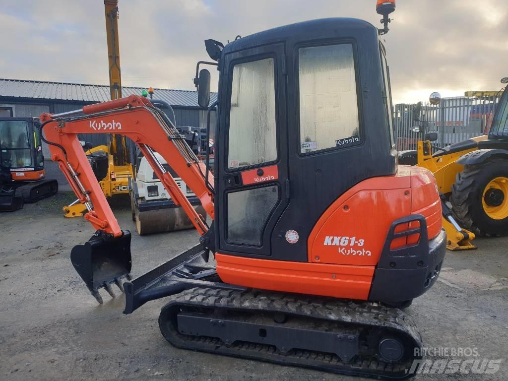 Kubota KX 61-3 Мини-экскаваторы