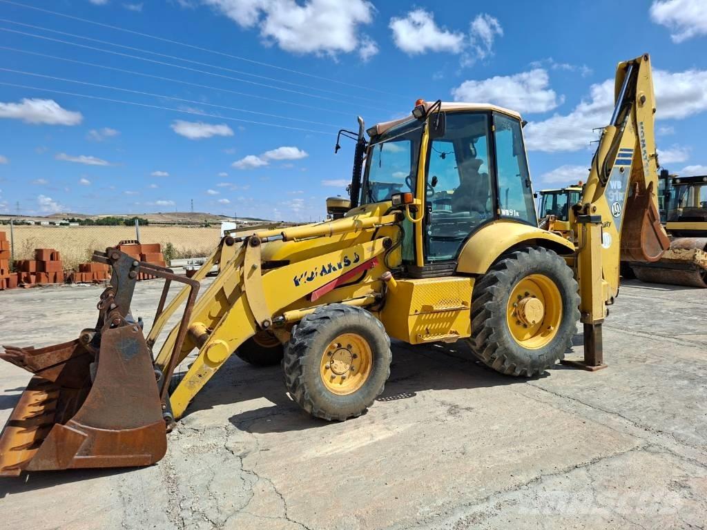 Komatsu WB 91 R Экскаваторы-погрузчики
