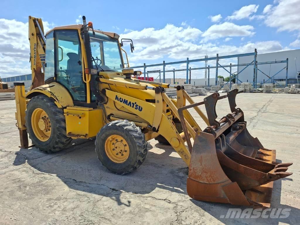 Komatsu WB 91 R Экскаваторы-погрузчики