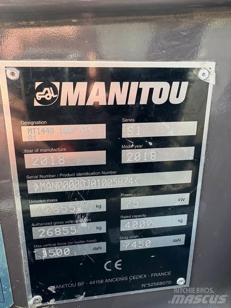 Manitou MT 1440 Телескопические погрузчики