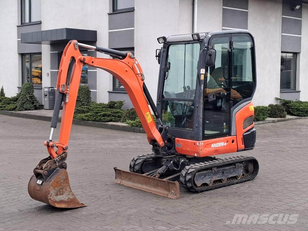 Kubota KX 019-4 Мини-экскаваторы