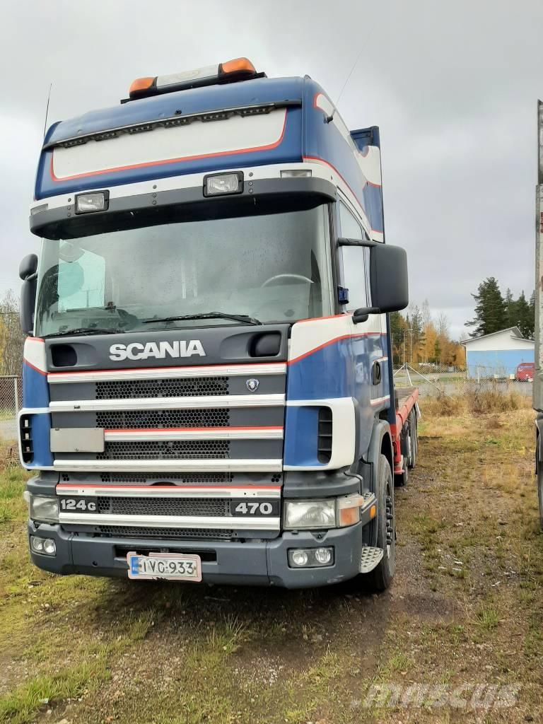 Scania R 124 Автомобильные краны