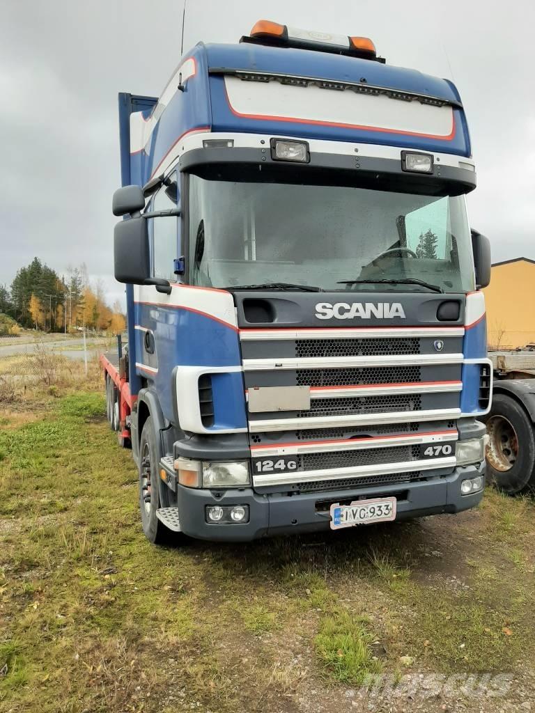 Scania R 124 Автомобильные краны