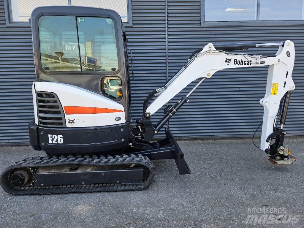 Bobcat e26 Мини-экскаваторы