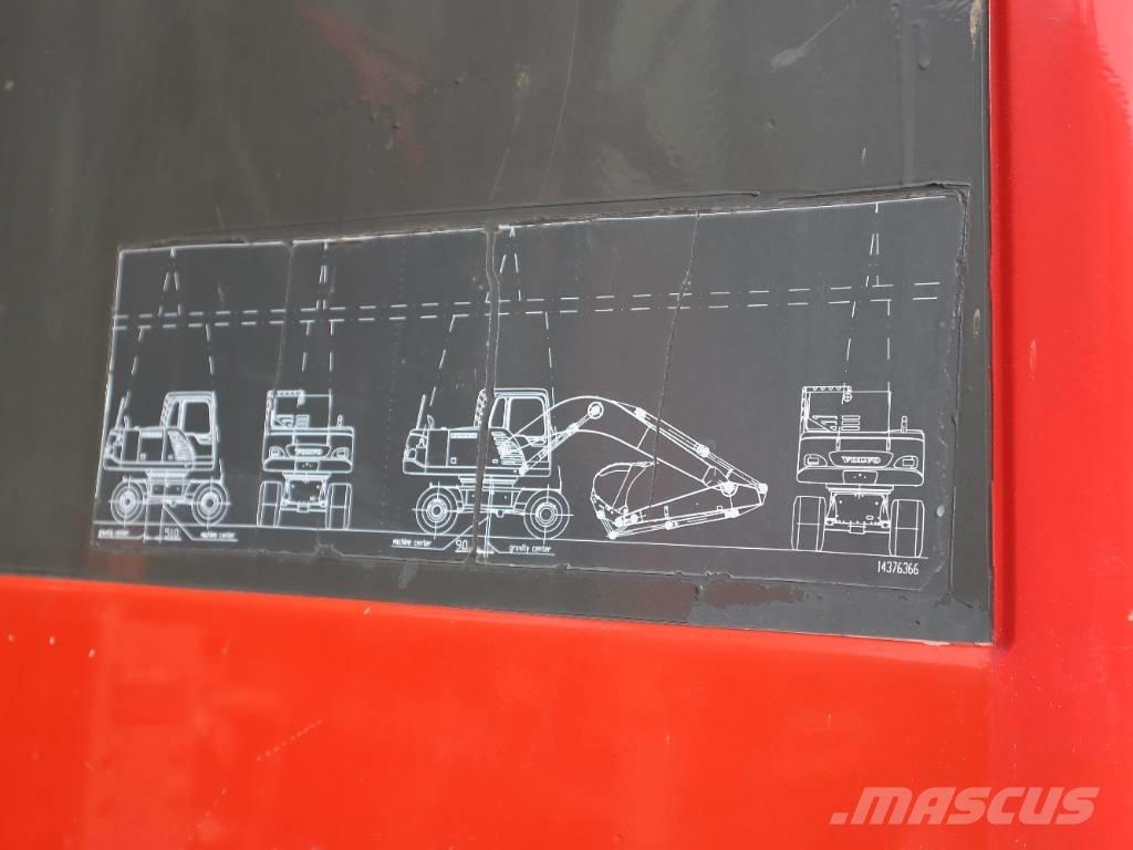 Volvo EW 140 B Колёсные экскаваторы