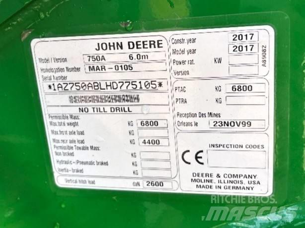 John Deere 750 A Сеялки
