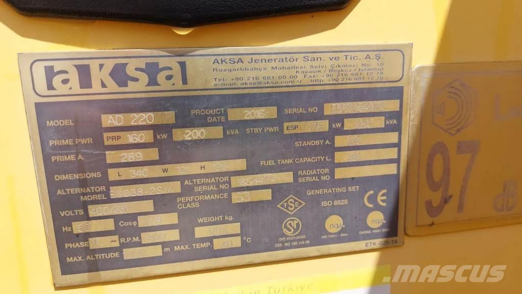 Doosan Aksa AD220 Другие генераторы