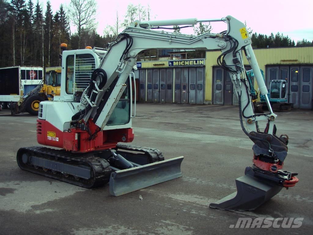 Takeuchi TB 153 FR Мини-экскаваторы