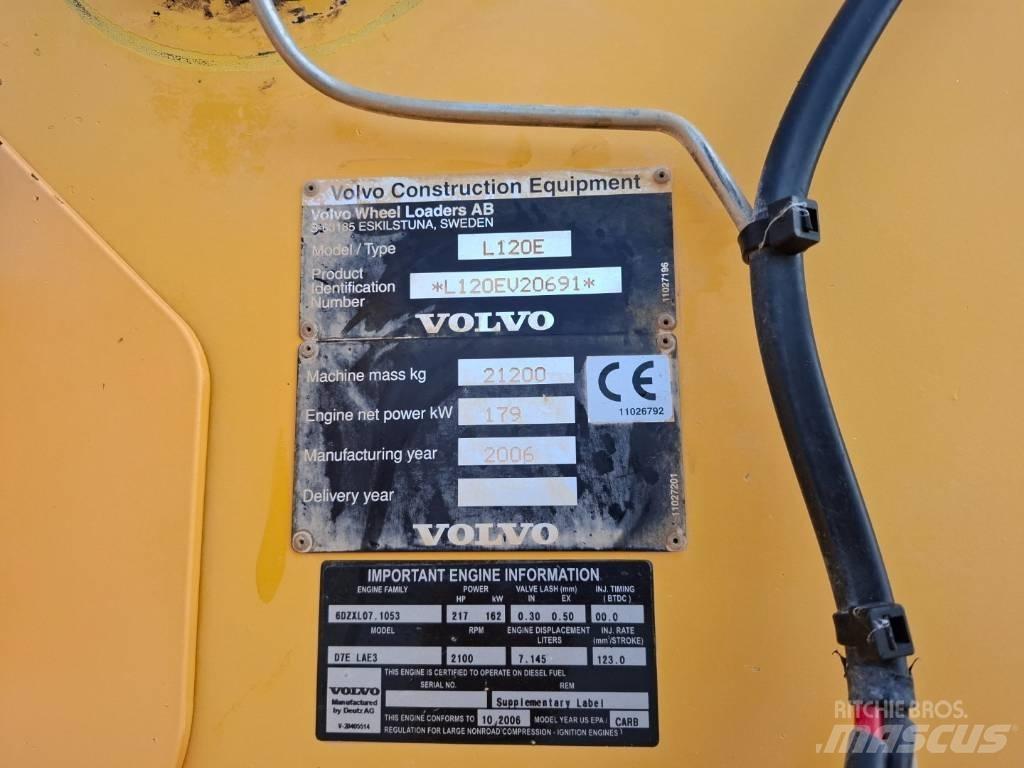 Volvo L 120 E Фронтальные погрузчики