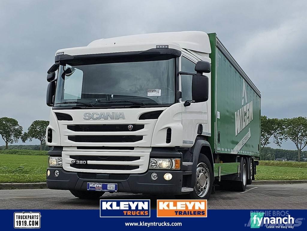 Scania P320 6x2*4 Тентованные грузовики