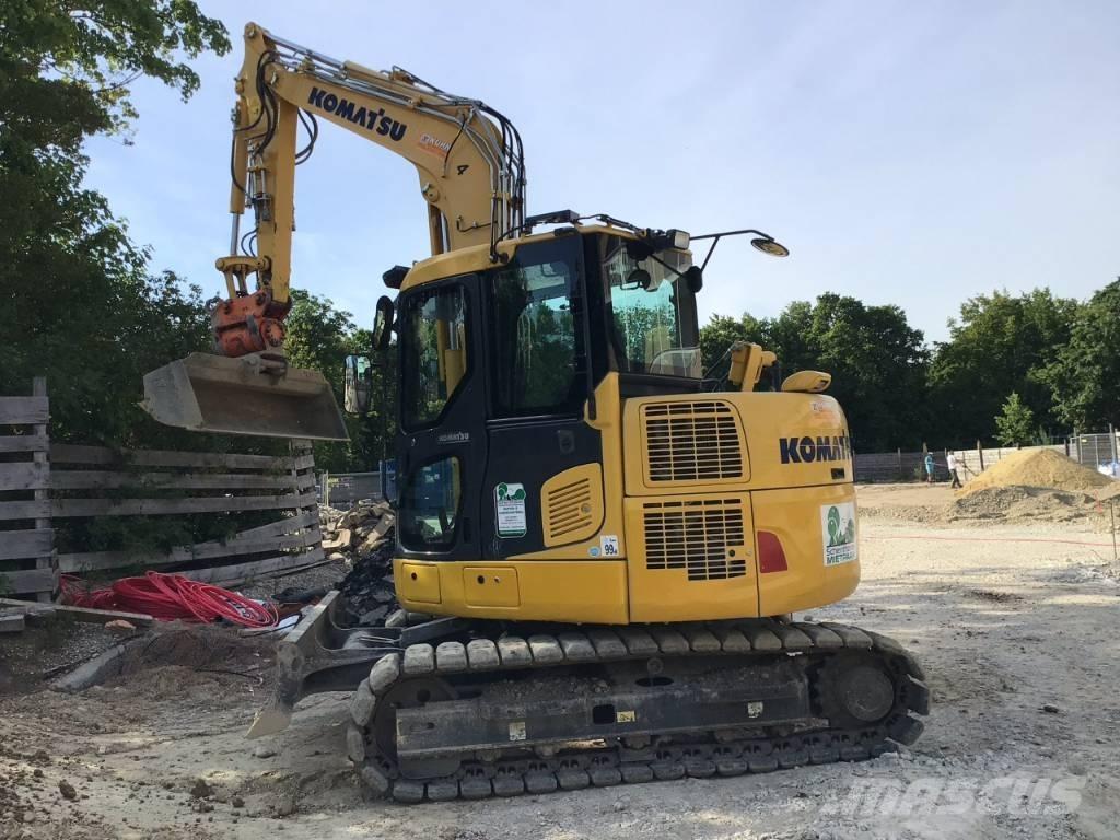 Komatsu PC 88 MR-10 Малые экскаваторы 7т-12т