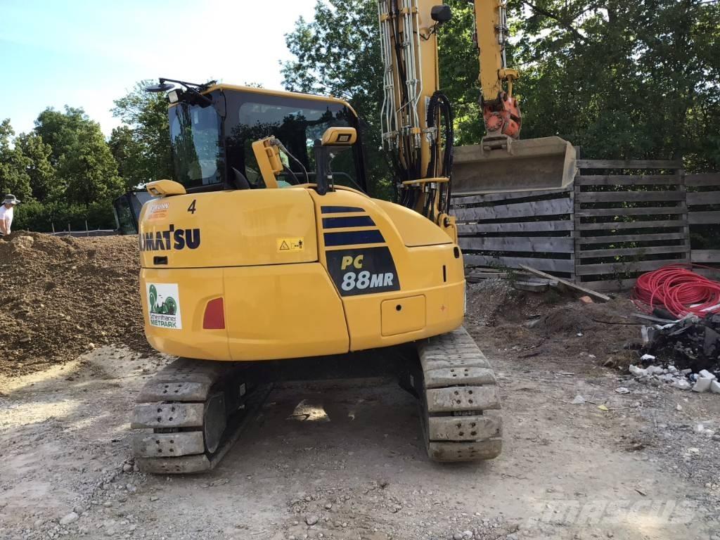 Komatsu PC 88 MR-10 Малые экскаваторы 7т-12т