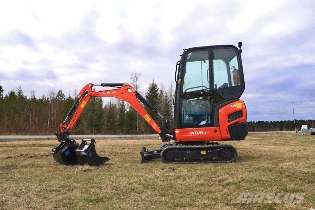 Kubota KX016-4 Мини-экскаваторы