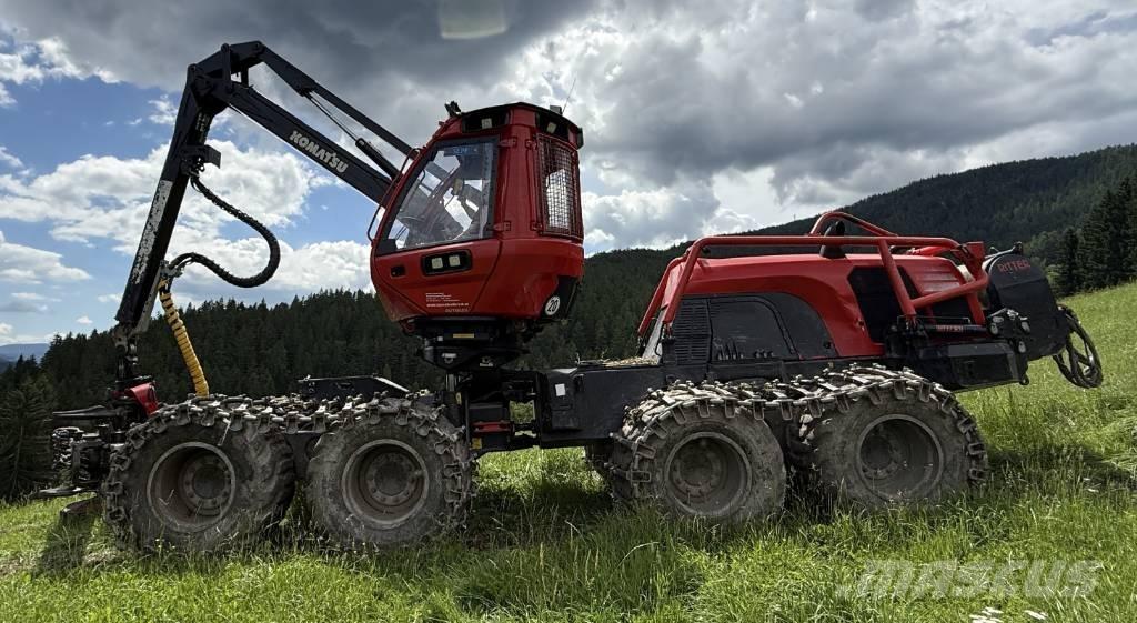 Komatsu 931XC Харвестеры