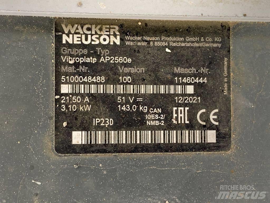 Wacker Neuson AP2560 Виброплиты и вибротрамбовки