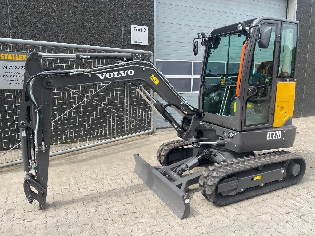 Volvo EC27D Мини-экскаваторы