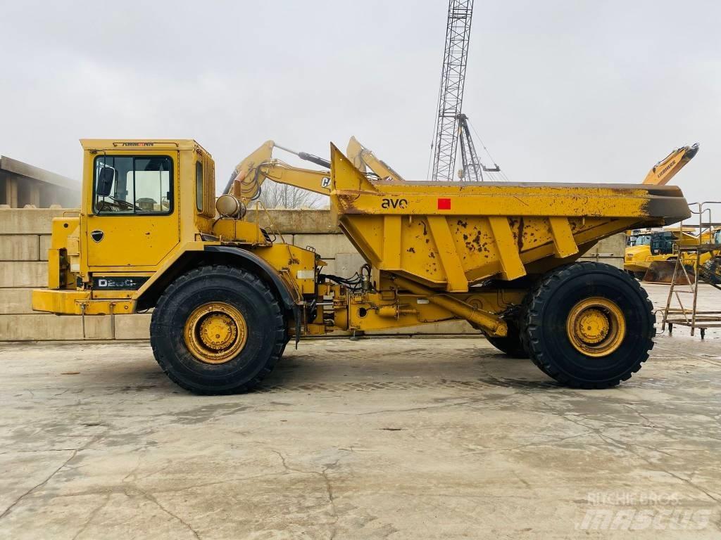 CAT D 25 C Шарнирно-сочленённые самосвалы