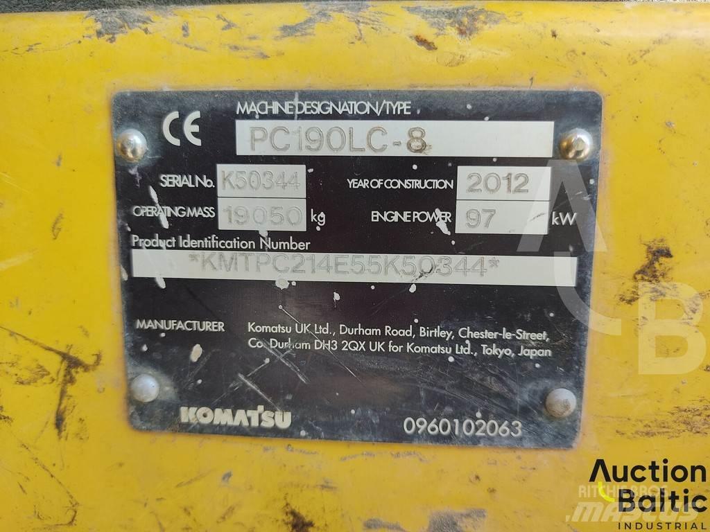 Komatsu PC190LC-8 Гусеничные экскаваторы