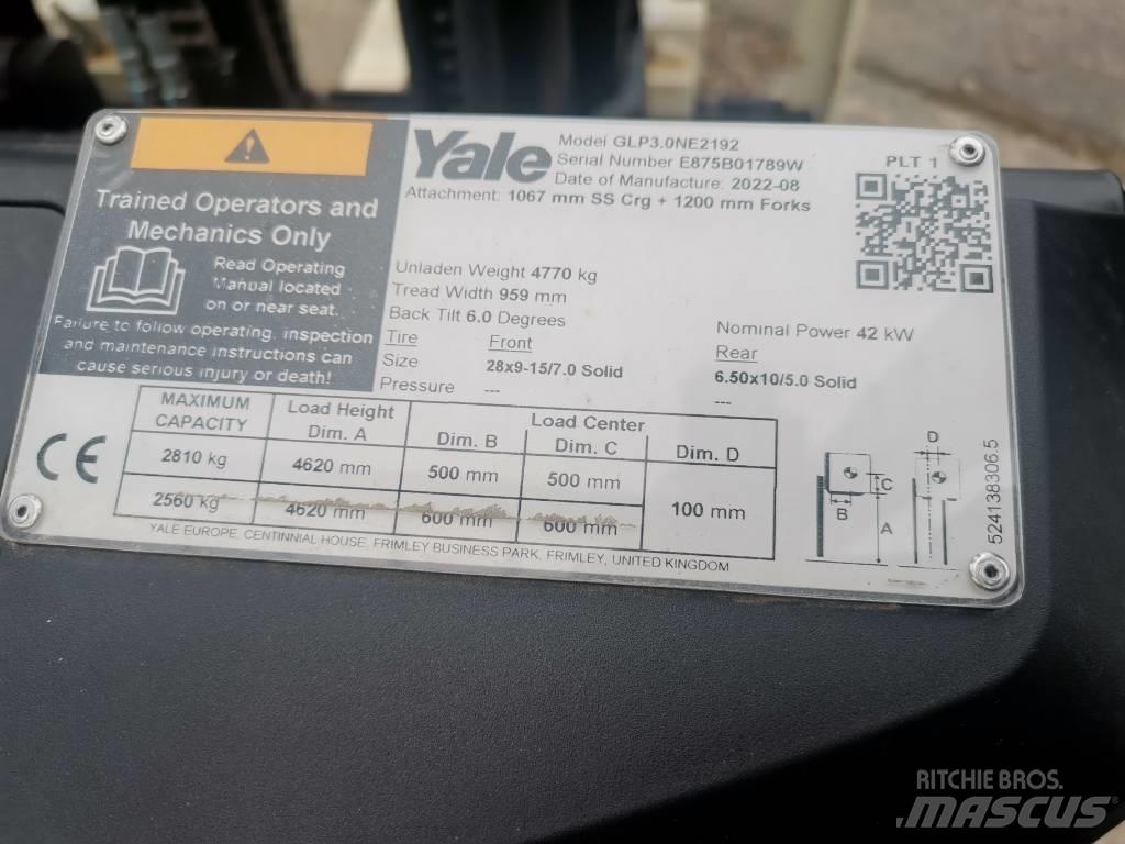 Yale GLP30 N Газовые погрузчики