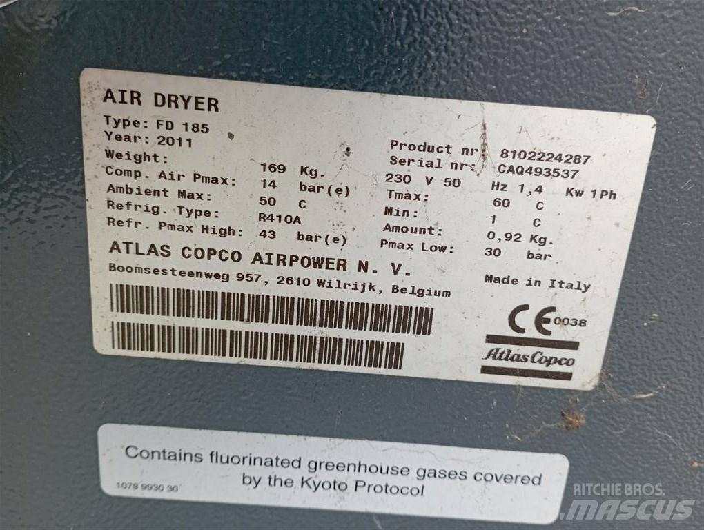 Atlas Copco FD185 Осушители воздуха