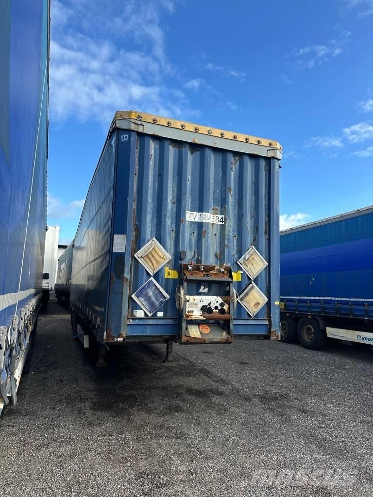Krone SD serie 6844 Тентованные прицепы
