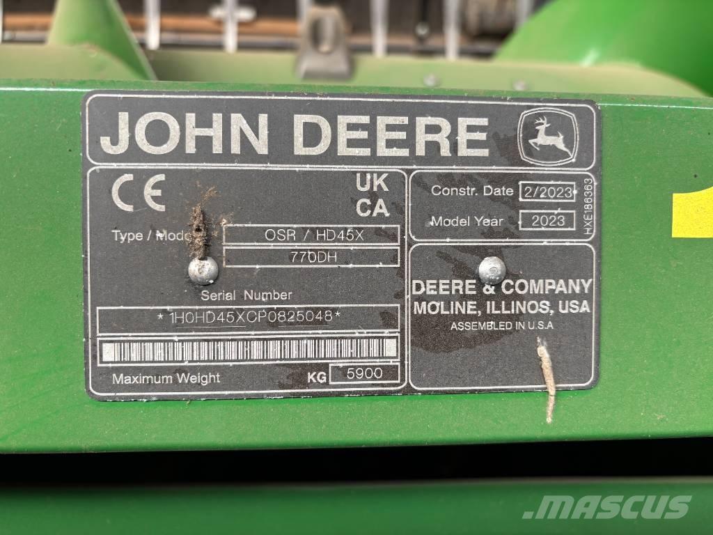 John Deere X9 1000 Зерноуборочные комбайны