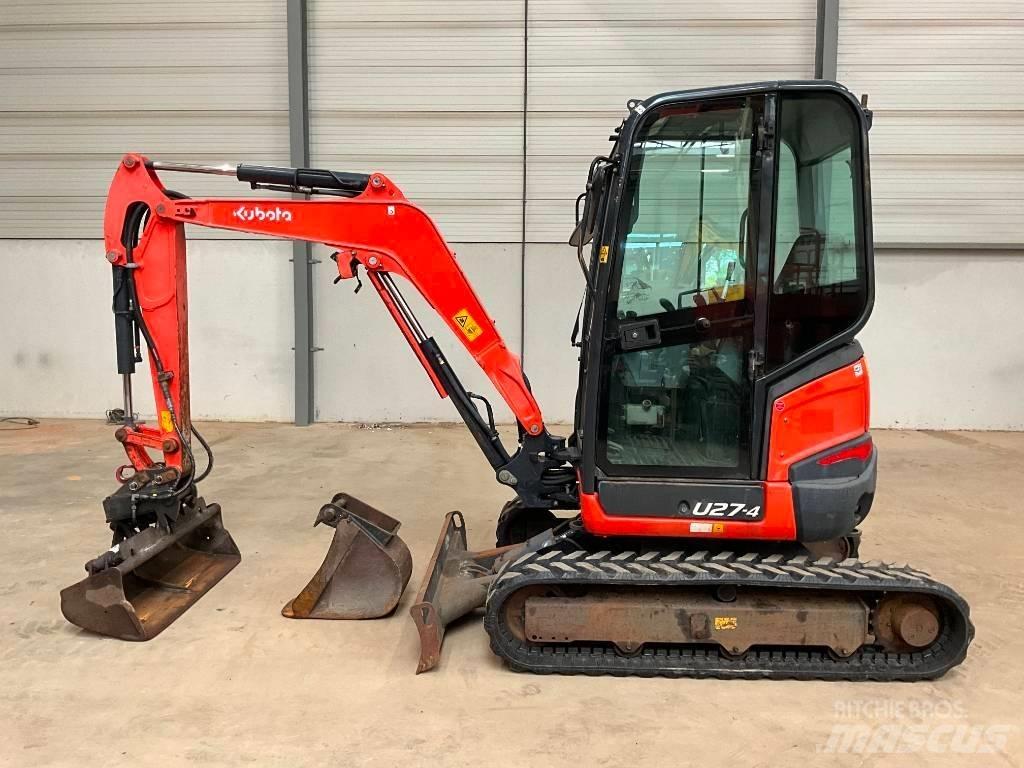 Kubota U 27-4 Мини-экскаваторы