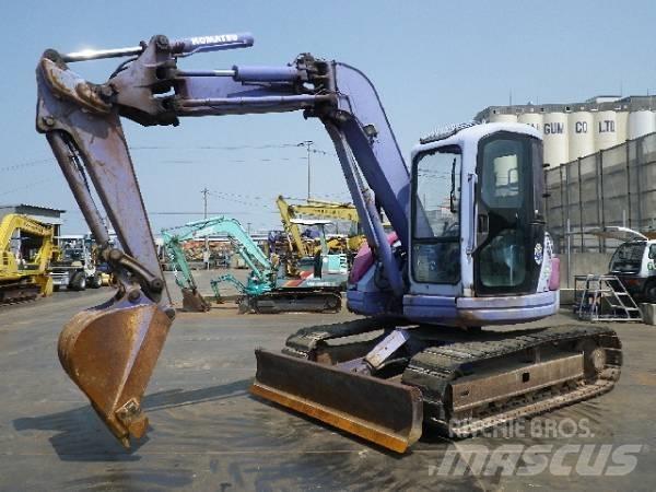 Komatsu PC75UU Гусеничные экскаваторы