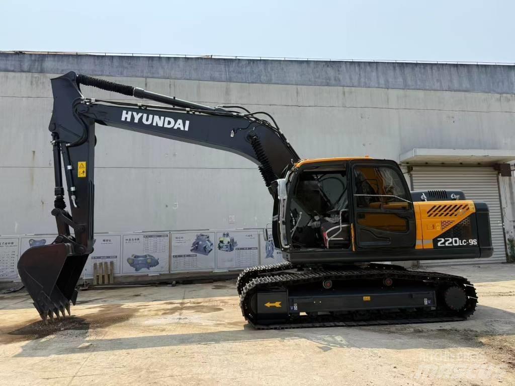 Hyundai R220LC-9S Малые экскаваторы 7т-12т
