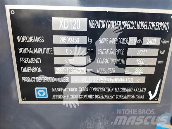 XCMG XD120 Грунтовые катки