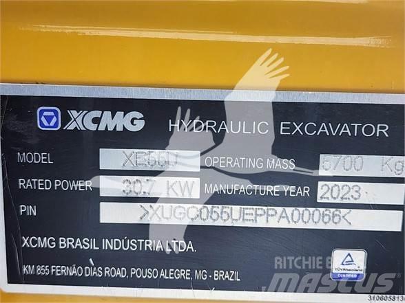 XCMG XE55U Мини-экскаваторы
