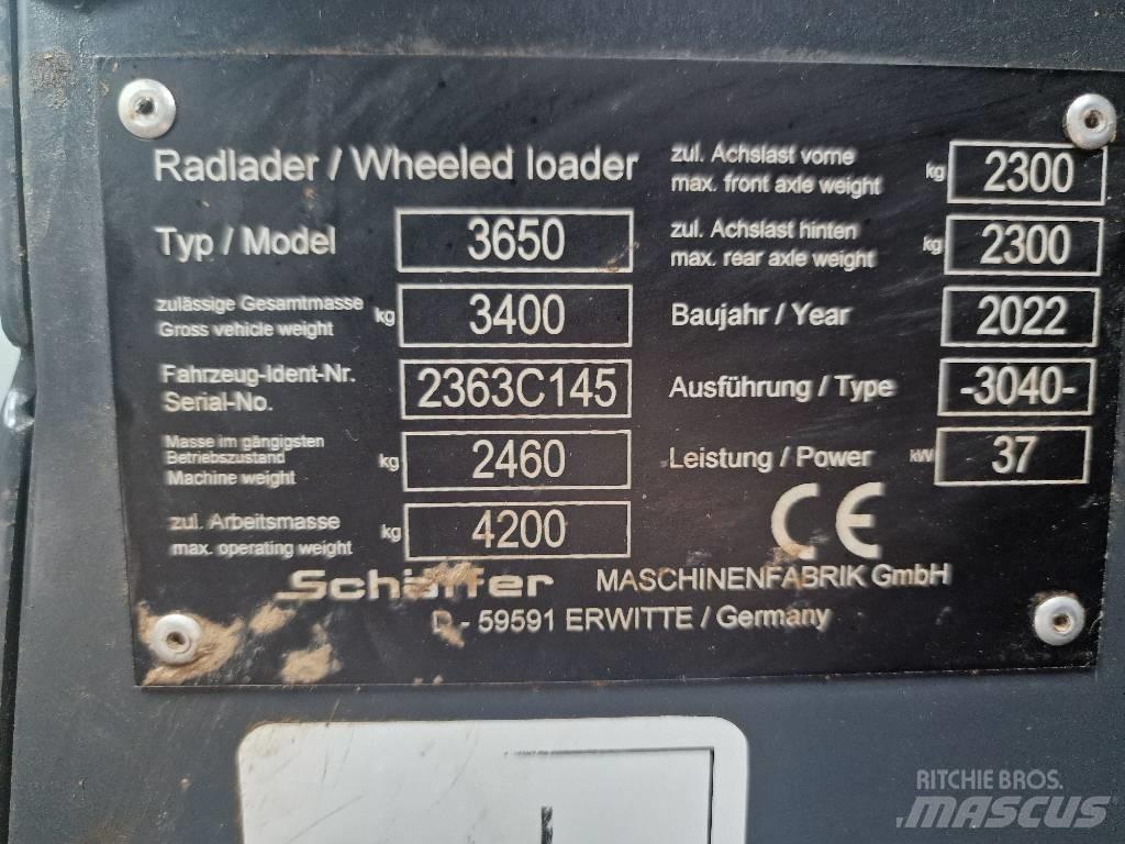 Schäffer 3650 Фронтальные погрузчики