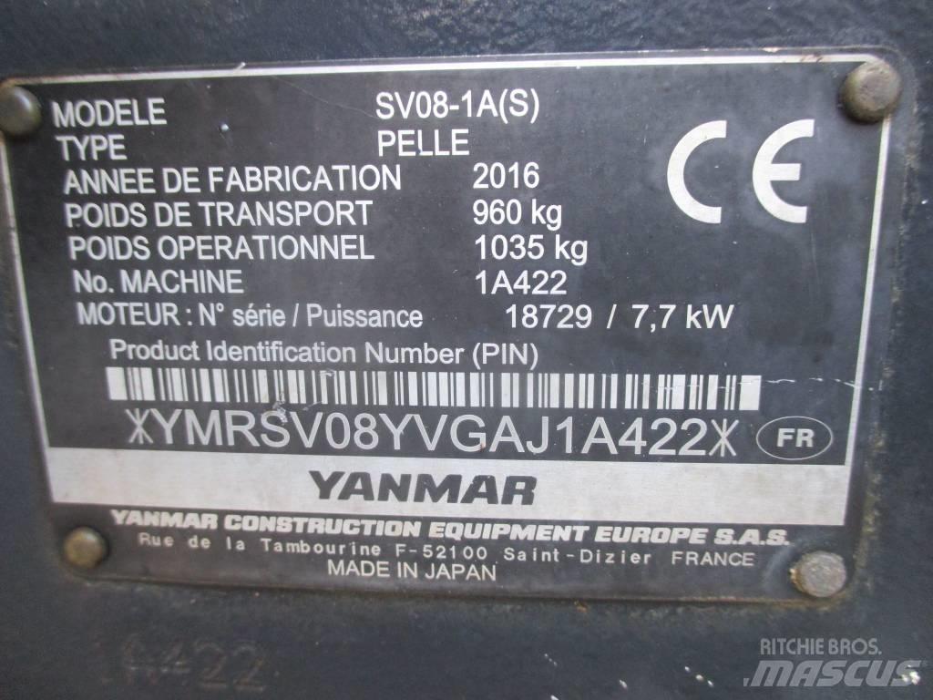 Yanmar SV 08-1 A Мини-экскаваторы