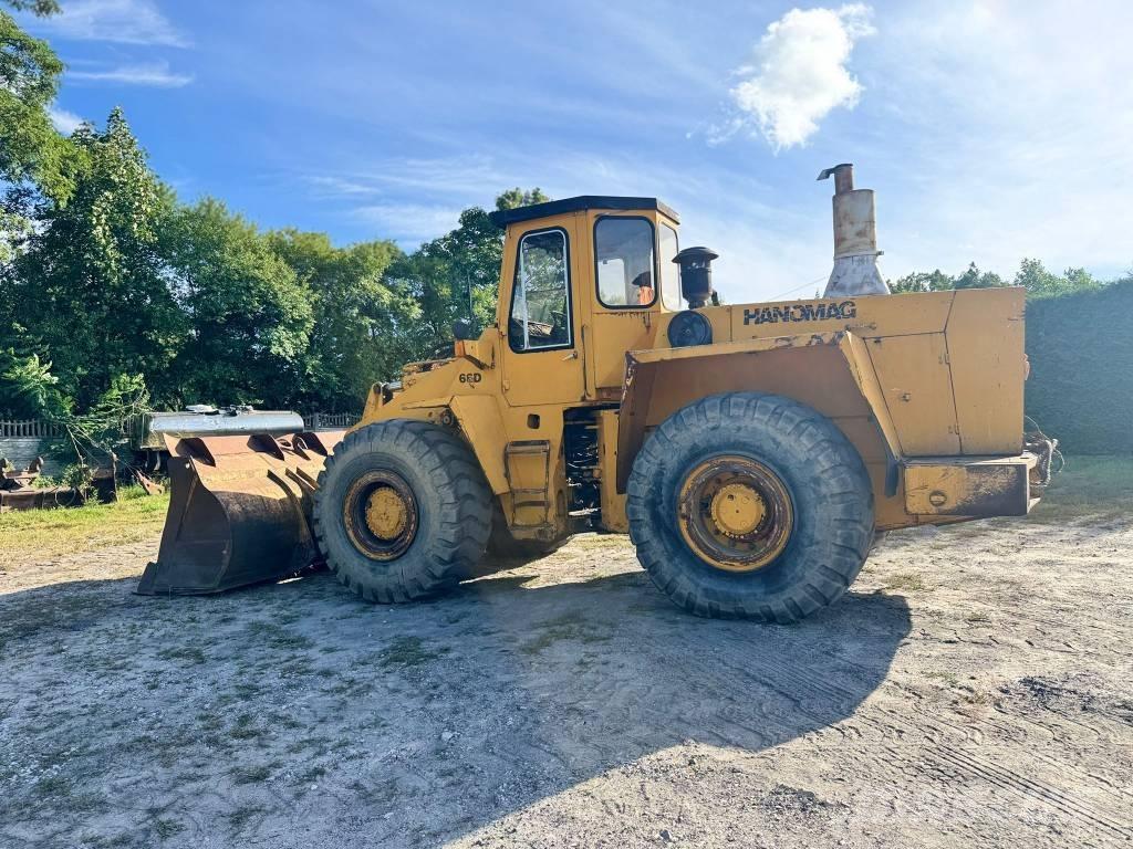 Hanomag 66d Фронтальные погрузчики