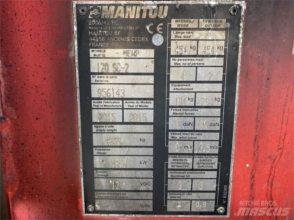 Manitou 120SC Ножничные подъемники