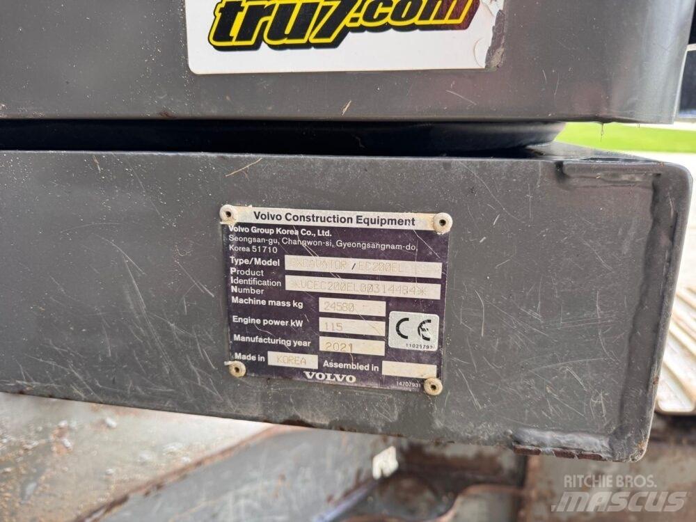 Volvo EC200EL Гусеничные экскаваторы