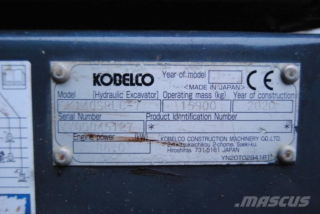 Kobelco SK140SRLC-7 Гусеничные экскаваторы