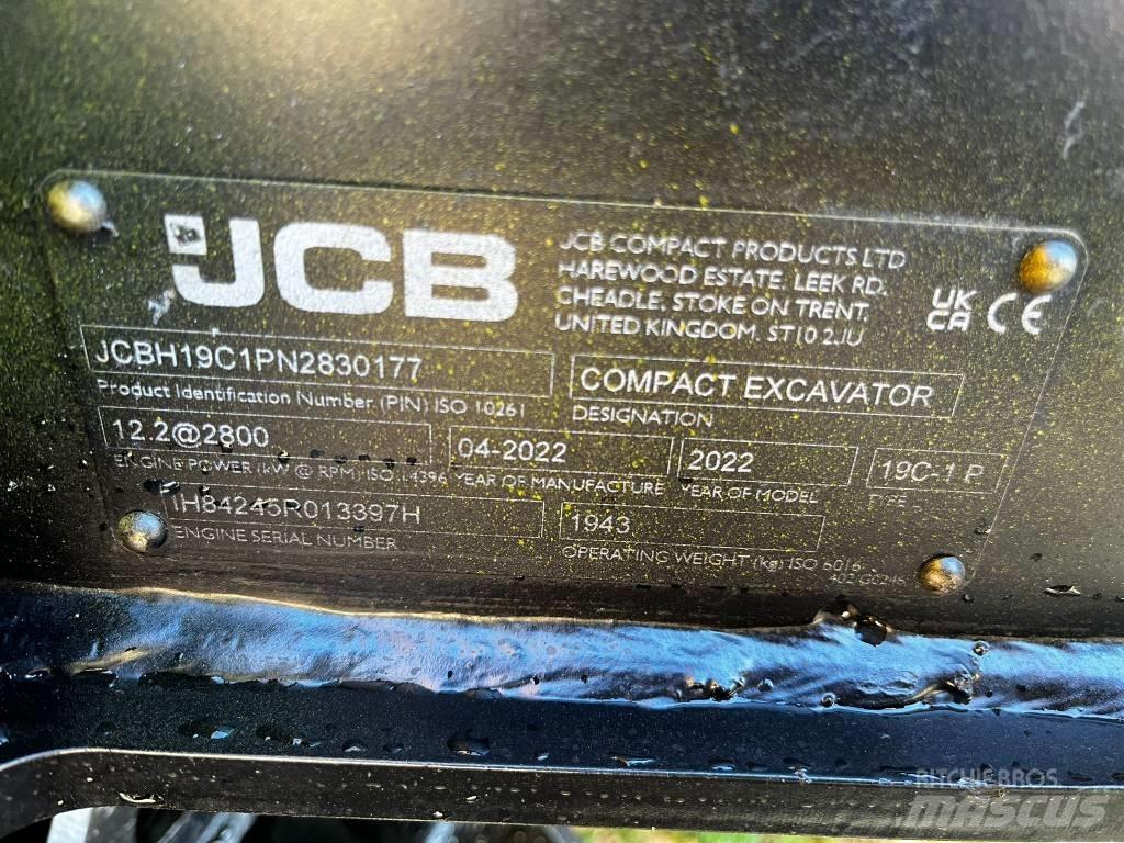 JCB 19 C-1 Мини-экскаваторы