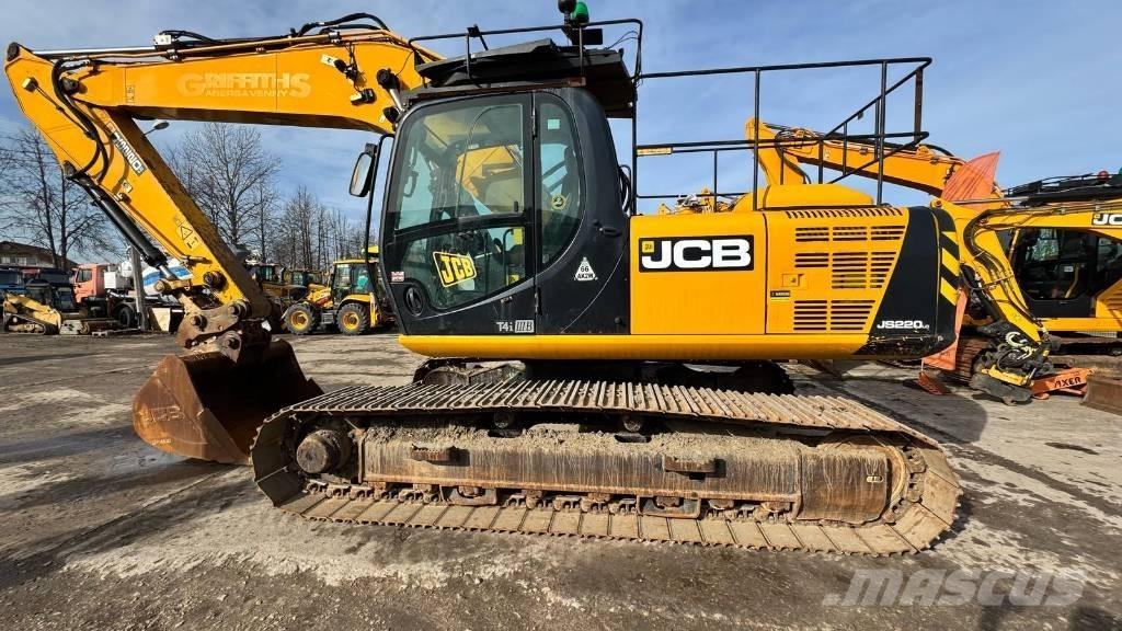 JCB JS 220 LC Гусеничные экскаваторы