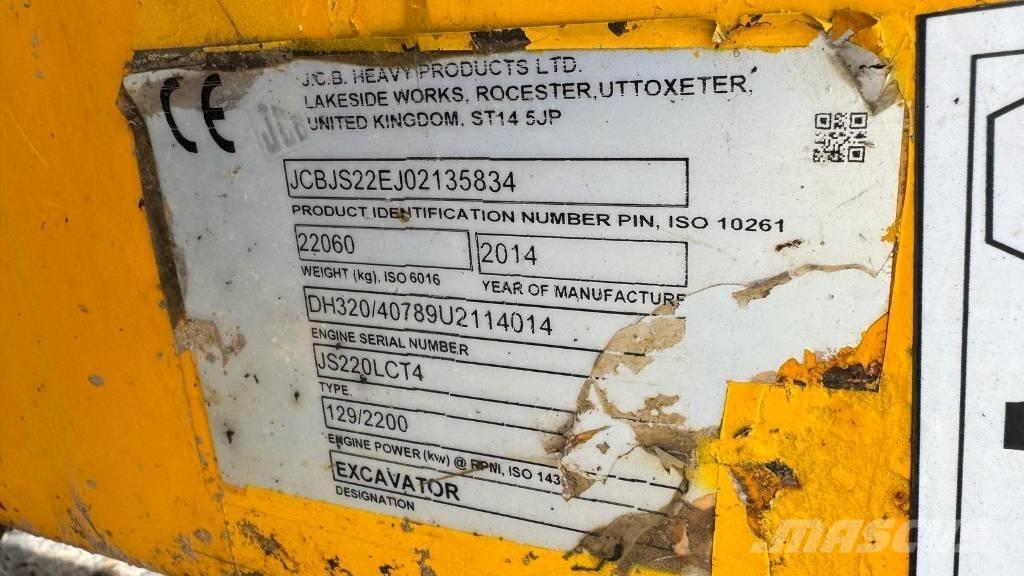 JCB JS 220 LC Гусеничные экскаваторы