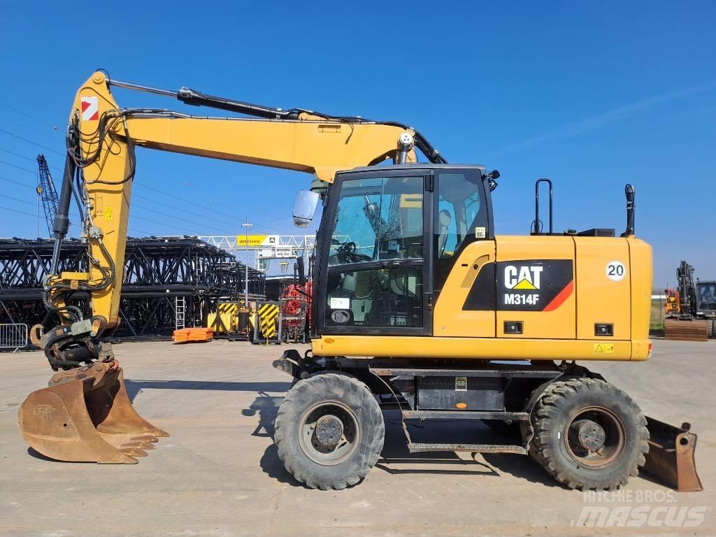 CAT M314F Колёсные экскаваторы